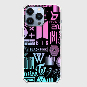 Чехол для iPhone 13 Pro с принтом K POP LOGOBOMBING   КОРЕЙСКИЕ ГРУППЫ в городе Новоалтайск,  |  | ateez | blackpink | bts | exo | got7 | itzy | izone | mamamoo | monsta x | monstax | seventeen | superm | tomorrow x together | trei | twice | txt | winner | бтс | виннер | мамаму | монста х | монстах | суперм | твайс | треи | эйтиз | эхо