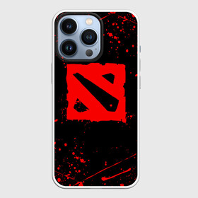 Чехол для iPhone 13 Pro с принтом DOTA 2 БРЫЗГИ КРАСОК   ДОТА 2 ЛОГО в городе Новоалтайск,  |  | bristleback | dota | dota 2 | dota2 | heroes | invoker | lina | og team | pudge | shadow | team liquid | team spirit | the international | windranger | бристелбек | бристл | дота | дота 2 | дота2 | пудж | тень | урса