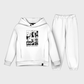 Детский костюм хлопок Oversize с принтом Герои сенен манг One punch man one piece в городе Новоалтайск,  |  | bleach | dragon ball | goku | manga | one piece | saitama | аниме | блич | ван пис | луффи | манга | сайтама