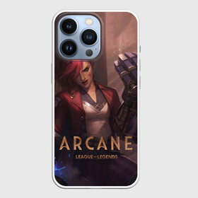 Чехол для iPhone 13 Pro с принтом Arcane   Vi в городе Новоалтайск,  |  | animated | games | league | legends | netflix | of | riot | аркейн | заун | мультсериал | пилтовер | сериал | фантастика | фэнтези