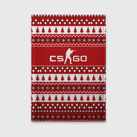 Обложка для автодокументов с принтом Свитер CS GO. в городе Новоалтайск, натуральная кожа |  размер 19,9*13 см; внутри 4 больших “конверта” для документов и один маленький отдел — туда идеально встанут права | надпись | орнамент | полосы | фигура | человек