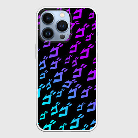 Чехол для iPhone 13 Pro с принтом JOJO S BIZARRE ADVENTURE NEON PATTERN   НЕОН УЗОР в городе Новоалтайск,  |  | Тематика изображения на принте: adventure | jojo | jojos bizarre | jojos bizarre adventure | josuke | jotaro | jotaro kujo | killer queen | manga | yare yare daze | yoshikage | аниме | джоджо | манга | неон джо джо | яре яре дазе
