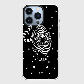 Чехол для iPhone 13 Pro с принтом Новый год 2022 (символ года) в городе Новоалтайск,  |  | 2022 | зима | новый год | символ года | снег | тигр