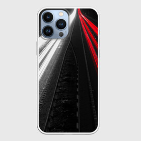 Чехол для iPhone 13 Pro Max с принтом Unlimited Highway в городе Новоалтайск,  |  | Тематика изображения на принте: highway | unlimited | авто | автобан | движение | дорога | ночь | огни | трасса | трафик | траффик | фары | шоссе