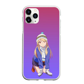 Чехол для iPhone 11 Pro матовый с принтом девочка и коньки в городе Новоалтайск, Силикон |  | аниме | градиент | девочка | зима | коньки | милашка | рисунок