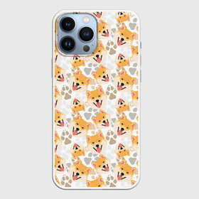 Чехол для iPhone 13 Pro Max с принтом Собака Сиба Ину в городе Новоалтайск,  |  | Тематика изображения на принте: animal | dog | hunting dog | shiba inu | shiba ken | spitz | год собаки | друг человека | животное | кинолог | охотничья собака | пёс | сиба ину | сиба кэн | собака сиба ину | собаковод | четвероногий | шиба ину | шпиц
