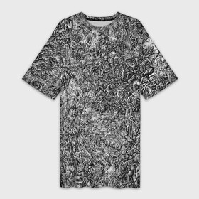 Платье-футболка 3D с принтом Germ of the world в городе Новоалтайск,  |  | dark | horror | surreal | монстры | мрачное | страшное | сюрреализм
