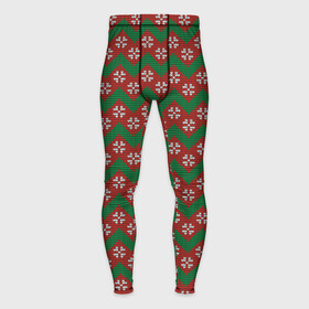 Мужские тайтсы 3D с принтом Knitted Snowflake Pattern в городе Новоалтайск,  |  | background | christmas | geometry | knitted pattern | new year | pattern | snowflakes | texture | вязаный узор | геометрия | новый год | паттерн | рождество | снежинки | текстура | узор | фон
