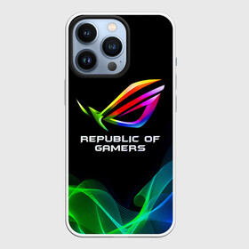 Чехол для iPhone 13 Pro с принтом REPUBLIC OF GAMERS   ASUS ROG   ЛИНИИ   LINES в городе Новоалтайск,  |  | asus | game | gamer | gaming | lines | republic of gamers | rog | strix | zephyrus | асус | игры | линии | рог | стрикс