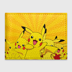 Обложка для студенческого билета с принтом PIKA PIKA PIKACHU   ПИКАЧУ в городе Новоалтайск, натуральная кожа | Размер: 11*8 см; Печать на всей внешней стороне | Тематика изображения на принте: animals | pika | pika pika | pikachu | pokemon | детектив пикачу | животные | звери | пика | пикачу | покемон