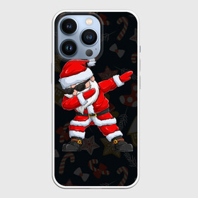 Чехол для iPhone 13 Pro с принтом ДАБ САНТА КЛАУС НОВЫЙ ГОД 2022 в городе Новоалтайск,  |  | 2022 | beast | merry christmas | new year | red bow | santa hat | snow | tiger | winter | winter is coming | year of the tiger | год тигра | дед мороз | животные | звери | зверь | зима | зима 2022 | зима близко | новог | новогодни
