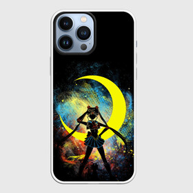 Чехол для iPhone 13 Pro Max с принтом Sailormoon Сейлормун на фоне звезд в городе Новоалтайск,  |  | sailormoon | зашита | звезды | луна | лунная призма | сейлормун