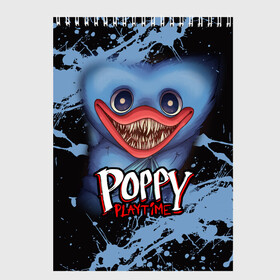 Скетчбук с принтом POPPY PLAYTIME ИГРА ПОПИ ПЛЕЙ ТАЙМ в городе Новоалтайск, 100% бумага
 | 48 листов, плотность листов — 100 г/м2, плотность картонной обложки — 250 г/м2. Листы скреплены сверху удобной пружинной спиралью | Тематика изображения на принте: poppy playtime | игра | монстр | плэйтайм | попи плей тайм | попи плэй тайм | попиплейтам | попиплэйтайм | поппи плейтайм | поппиплэйтайм | хагги вагги | хаги ваги | хоррор
