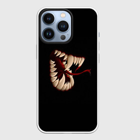Чехол для iPhone 13 Pro с принтом Темнота внутри в городе Новоалтайск,  |  | Тематика изображения на принте: зубы | монстр | пасть | темнота