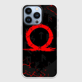 Чехол для iPhone 13 Pro с принтом GOD OF WAR CRATOS LOGO в городе Новоалтайск,  |  | Тематика изображения на принте: ascension | betrayal | chains of olympus | cratos | ghost of sparta | god of war | hack and slash | kratos | logo | ragnarok | бог войны | год ов вар | год оф вар | игра | кратос | лого | логотип | рагнарёк | эмблема