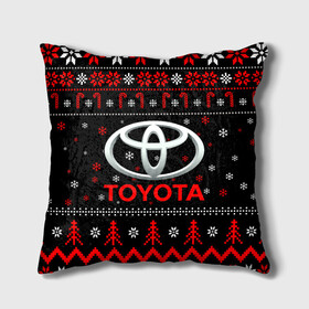 Подушка 3D с принтом TOYOTA, ТОЙОТА НОВОГОДНИЙ в городе Новоалтайск, наволочка – 100% полиэстер, наполнитель – холлофайбер (легкий наполнитель, не вызывает аллергию). | состоит из подушки и наволочки. Наволочка на молнии, легко снимается для стирки | 2021 | 2022 | auto | christmas | merry | merry christmas | new year | snow | sport | toyota | ug | winter | авто | автомобиль | автомобильные | бренд | зима | марка | машины | новогодний | новогодняя | новый год | рождественский | рождество