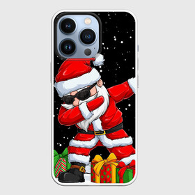 Чехол для iPhone 13 Pro с принтом SANTA, DAB в городе Новоалтайск,  |  | 2021 | 2022 | bad | christmas | dab | happy | merry | merry christmas | new year | santa | snow | sweater | ugly christmas | winter | деб | дэб | зима | новогодний | новогодняя | новый год | рождественский | рождественский свитер | рождеств