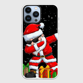 Чехол для iPhone 13 Pro Max с принтом SANTA, DAB в городе Новоалтайск,  |  | 2021 | 2022 | bad | christmas | dab | happy | merry | merry christmas | new year | santa | snow | sweater | ugly christmas | winter | деб | дэб | зима | новогодний | новогодняя | новый год | рождественский | рождественский свитер | рождеств