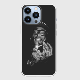 Чехол для iPhone 13 Pro с принтом Виз в очках в городе Новоалтайск,  |  | hip hop | rap | rep | wiz halifa | wiz khalifa | виз халифа | исполнители | исполнитель | музыка | реп