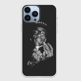 Чехол для iPhone 13 Pro Max с принтом Виз в очках в городе Новоалтайск,  |  | hip hop | rap | rep | wiz halifa | wiz khalifa | виз халифа | исполнители | исполнитель | музыка | реп