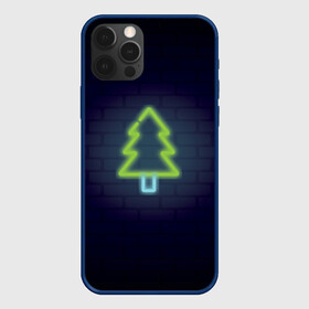 Чехол для iPhone 12 Pro Max с принтом неоновая елка с новым годом в городе Новоалтайск, Силикон |  | Тематика изображения на принте: happy new year | neon | елка | неон | фон стены