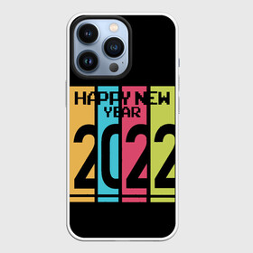 Чехол для iPhone 13 Pro с принтом Просто и со вкусом 2022 новый год в городе Новоалтайск,  |  | new year | tiger | год тигра | новый год | праздник | с новым годом | тигр