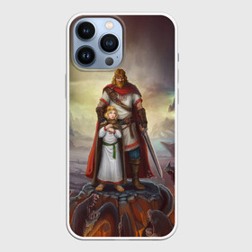 Чехол для iPhone 13 Pro Max с принтом Славянский Воин Защитник в городе Новоалтайск,  |  | богатырь | воин | защитник | меч | патриот | предки | родина | россия | русский | русь | сильный | славяне