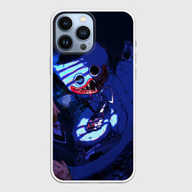 Чехол для iPhone 13 Pro Max с принтом POPPY PLAYTIME BLUE | ПОППИ ПЛЕЙТАЙМ в городе Новоалтайск,  |  | Тематика изображения на принте: poppy playtime | игра | монстр | плэйтайм | попи плей тайм | попи плэй тайм | попиплейтам | попиплэйтайм | поппи плейтайм | поппиплэйтайм | хагги вагги | хаги ваги | хоррор
