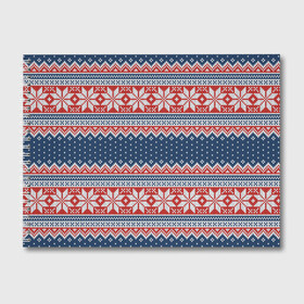 Альбом для рисования с принтом Knitted Pattern в городе Новоалтайск, 100% бумага
 | матовая бумага, плотность 200 мг. | Тематика изображения на принте: background | christmas | holiday | knitted pattern | new year | pattern | snowflakes | texture | вязаный узор | новый год | паттерн | праздник | рождество | снежинки | текстура | узор | фон