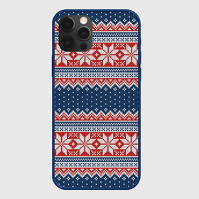 Чехол для iPhone 12 Pro Max с принтом Knitted Pattern в городе Новоалтайск, Силикон |  | background | christmas | holiday | knitted pattern | new year | pattern | snowflakes | texture | вязаный узор | новый год | паттерн | праздник | рождество | снежинки | текстура | узор | фон