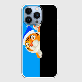 Чехол для iPhone 13 Pro с принтом новый год | 2022 тигр в городе Новоалтайск,  |  | 2022 | merry christmas | год тигра | нг | новогодний тигр | новогодняя символика | новый год | рождество | символ 2022 года | снежинки | тигр