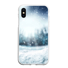 Чехол для iPhone XS Max матовый с принтом МОРОЗНАЯ СВЕЖЕСТЬ | МЕТЕЛЬ в городе Новоалтайск, Силикон | Область печати: задняя сторона чехла, без боковых панелей | 2022 | christmas | cold | merry | new | snow | winter | year | буря | год | елка | елки | ель | зима | лес | метель | мороз | новый | рождество | снег | снежинка | снежинки | снежная | холод