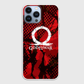 Чехол для iPhone 13 Pro Max с принтом God of War Эмблема. в городе Новоалтайск,  |  | Тематика изображения на принте: ascension | betrayal | chains of olympus | cratos | ghost of sparta | god of war | hack and slash | kratos | logo | бог войны | год ов вар | год оф вар | игра | кратос | лого | логотип | эмблема