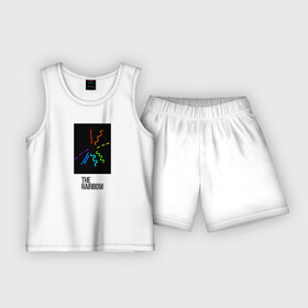 Детская пижама с шортами хлопок с принтом Картина The Rainbow в городе Новоалтайск,  |  | искусство | картина | мода | популярное | стиль