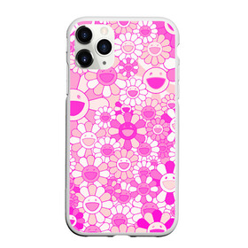 Чехол для iPhone 11 Pro матовый с принтом MURAKAMI PINK МУРАКАМИ РОЗОВЫЙ в городе Новоалтайск, Силикон |  | cute flowers | flower superflat | flowers | murakami | pop art | superflat | takashi murakami | милые цветочки | мураками | ромашки | такаси мураками | такаши мураками | цветочки | цветы