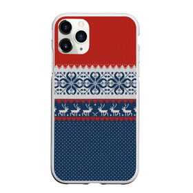 Чехол для iPhone 11 Pro матовый с принтом НОВОГОДНИЙ УЗОР С ОЛЕНЯМИ в городе Новоалтайск, Силикон |  | background | christmas | deer | holiday | knitted pattern | new year | pattern | snowflakes | texture | вязаный узор | новый год | олени | паттерн | праздник | рождество | снежинки | текстура | узор | фон