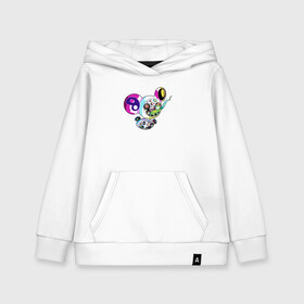 Детская толстовка хлопок с принтом Takashi Murakami Такаси Мураками ДОБ в городе Новоалтайск, 100% хлопок | Круглый горловой вырез, эластичные манжеты, пояс, капюшен | art | japan | pop art | smile | takashi murakami | абстракционизм | арт | безубие | графика | доб | искусство | красочный | монстрик | поп арт | современное искусство | такаси мураками | такаши мураками