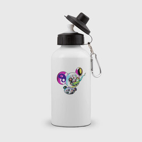 Бутылка спортивная с принтом Takashi Murakami Такаси Мураками ДОБ в городе Новоалтайск, металл | емкость — 500 мл, в комплекте две пластиковые крышки и карабин для крепления | Тематика изображения на принте: art | japan | pop art | smile | takashi murakami | абстракционизм | арт | безубие | графика | доб | искусство | красочный | монстрик | поп арт | современное искусство | такаси мураками | такаши мураками