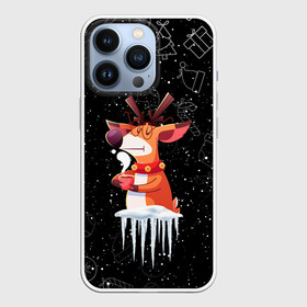 Чехол для iPhone 13 Pro с принтом Новогодний Олень 2022. в городе Новоалтайск,  |  | 2022 | merry christmas | год тигра | зима близко | нг | новогодний | новогодний олень | новый год | новый год 2022 | олень | рождество | символ 2022 года | снег | снежинки