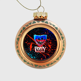 Стеклянный ёлочный шар с принтом Poppy Playtime Лицо Хагги Вагги в городе Новоалтайск, Стекло | Диаметр: 80 мм | horror | huggy | huggy wuggy | monster | poppy playtime | монстр | поппи плейтайм | поппи плэйтайм | хагги | хагги вагги | хоррор игра