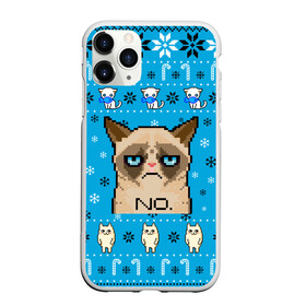 Чехол для iPhone 11 Pro Max матовый с принтом Grumpy КОТ МЕМ НОВОГОДНИЙ в городе Новоалтайск, Силикон |  | 2021 | 2022 | cat | christmas | mem | merry | merry christmas | new year | snow | sweater | ugly christmas | winter | зима | кис | киска | кот | котейка | котик | коты | котяра | кошка | кошки | мем | мемы | новогодний | новогодняя | новый 