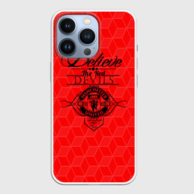 Чехол для iPhone 13 Pro с принтом MU Red Devils coral theme в городе Новоалтайск,  |  | manchester united | mu | mufc | old trafford | англия | апл | красные | красные дьяволы | лига чемпионов | манчестер | манчестер юнайтед | мю | олд траффорд | премьер лига | театр мечты | футбол