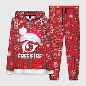 Женский костюм 3D с принтом Новогодний Free Fire. в городе Новоалтайск,  |  | free fire | free fire battlegrounds | garena | garena free fire | гарена | зима близко | игра | нг | новогодний free fire | новый год 2022 | снег | снежинки | фри фаер | шутер