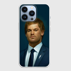Чехол для iPhone 13 Pro с принтом Декстер Морган | Портрет в городе Новоалтайск,  |  | dexter | декстер | декстер морган | майкл си холл | портрет | правосудие декстера | сериал | телесериал | хирург