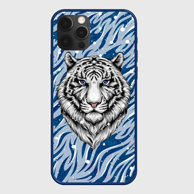 Чехол для iPhone 12 Pro Max с принтом New Years Tiger / Новогодний Тигр в городе Новоалтайск, Силикон |  | cat | tiger | год тигра | дед мороз | зверь | кошка | новый год | рождество | санта | символ года | снег | снежинка | тигр | хищник
