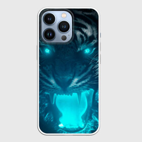 Чехол для iPhone 13 Pro с принтом Неоновый водяной тигр 2022 в городе Новоалтайск,  |  | 2022 | водяной тигр | неон | новый год | тигр