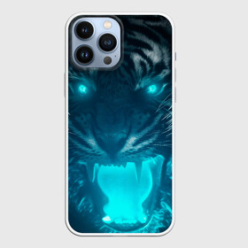 Чехол для iPhone 13 Pro Max с принтом Неоновый водяной тигр 2022 в городе Новоалтайск,  |  | 2022 | водяной тигр | неон | новый год | тигр