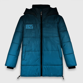Женская зимняя куртка Oversize с принтом 1925 SPB Lion Dark Theme в городе Новоалтайск, верх — 100% полиэстер; подкладка — 100% полиэстер; утеплитель — 100% полиэстер | длина ниже бедра, силуэт Оверсайз. Есть воротник-стойка, отстегивающийся капюшон и ветрозащитная планка. 

Боковые карманы с листочкой на кнопках и внутренний карман на молнии | 1925 | зенит | лев | нева | питер | питерский лев | премьер лига | российский футбол | россия | рпл | санкт петербург | сбг | спб | футбол