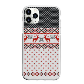 Чехол для iPhone 11 Pro матовый с принтом НОВОГОДНИЙ УЗОР в городе Новоалтайск, Силикон |  | background | christmas | christmas pattern | deer | holiday | knitted pattern | new year | pattern | snowflakes | texture | вязаный узор | новогодний узор | новый год | олени | паттерн | праздник | рождество | снежинки | текстура | узор | фон