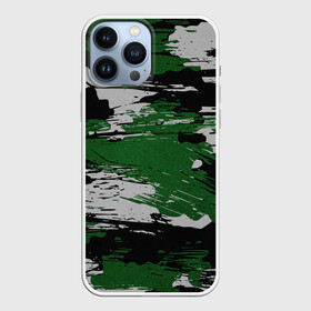 Чехол для iPhone 13 Pro Max с принтом Green Paint Splash в городе Новоалтайск,  |  | 23 февраля | абстракция | акварель | армия | военные | зеленая | зеленые | зеленый | камуфляж | краски | милитари | на каждый день | хаки
